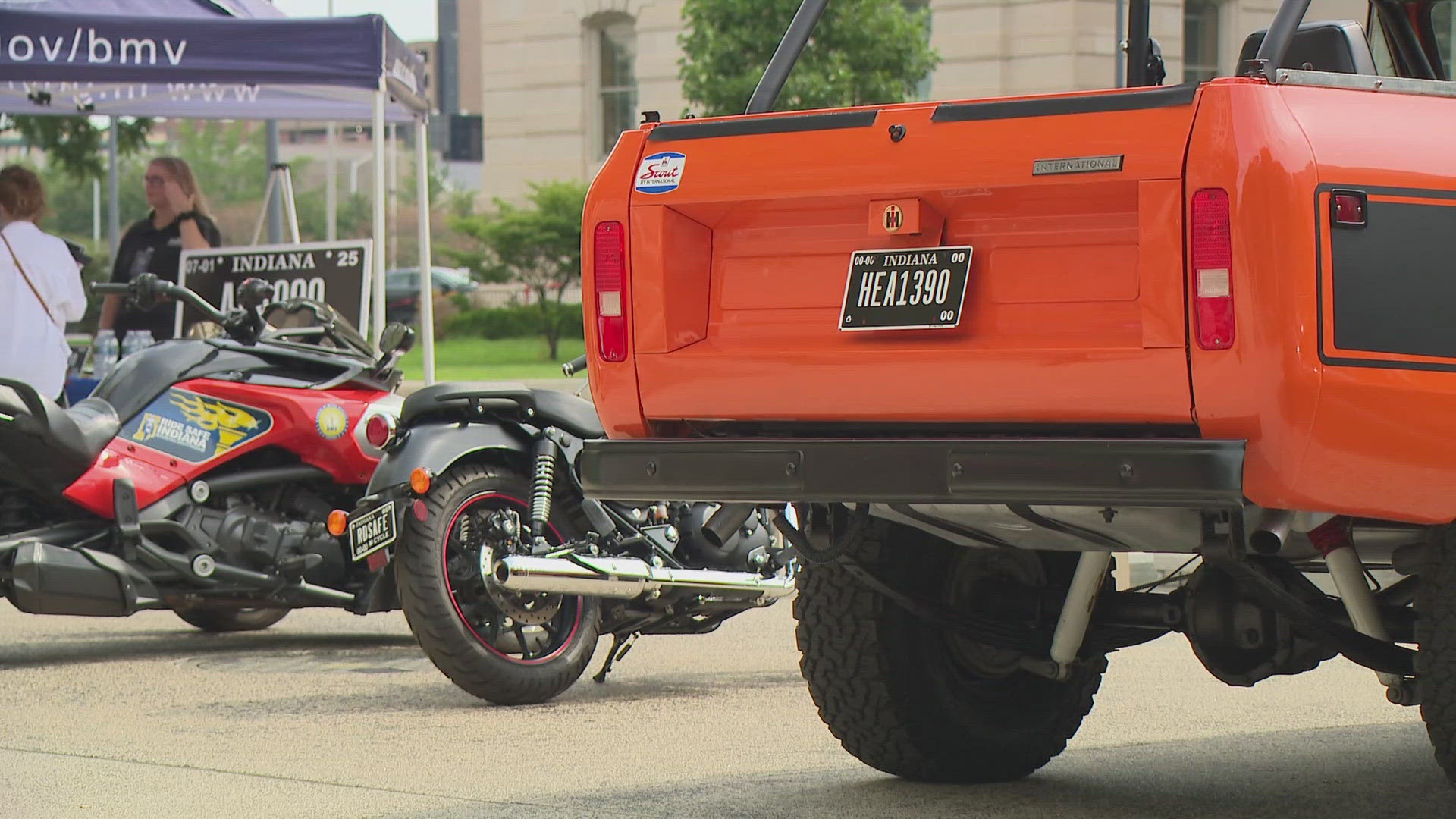 Revenue from sale of the new plates is earmarked to improve services.