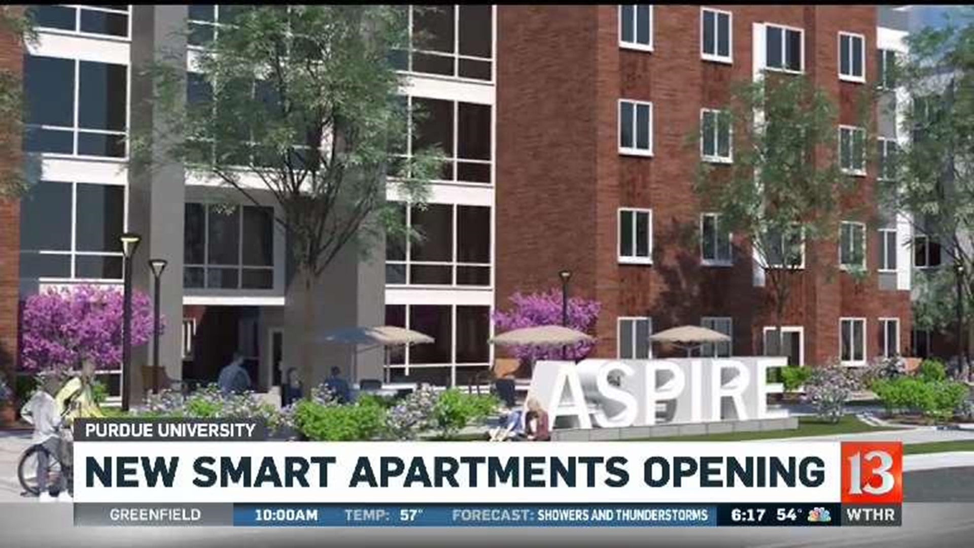 Smart apartments at Purdue