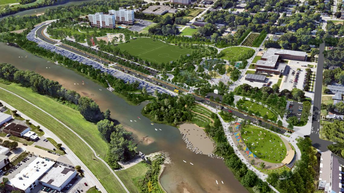 Bezos Earth Fund grants $10 million to revitalize park on Indy's near west side
