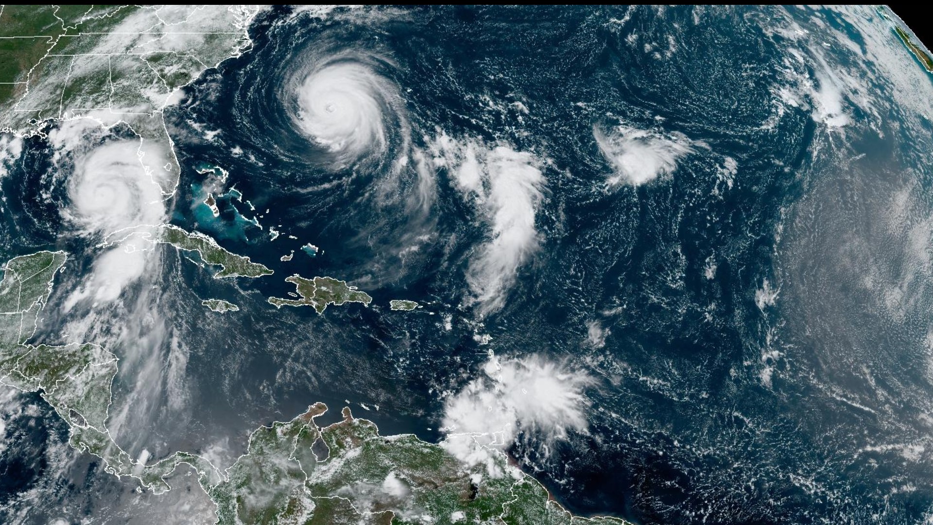 Idalia Satellite images show hurricane brewing along Florida