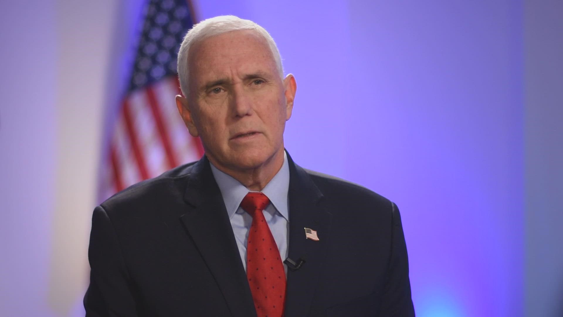 Former Vice President Mike Pence gave 13News the first Indiana interview since the release of his new book.