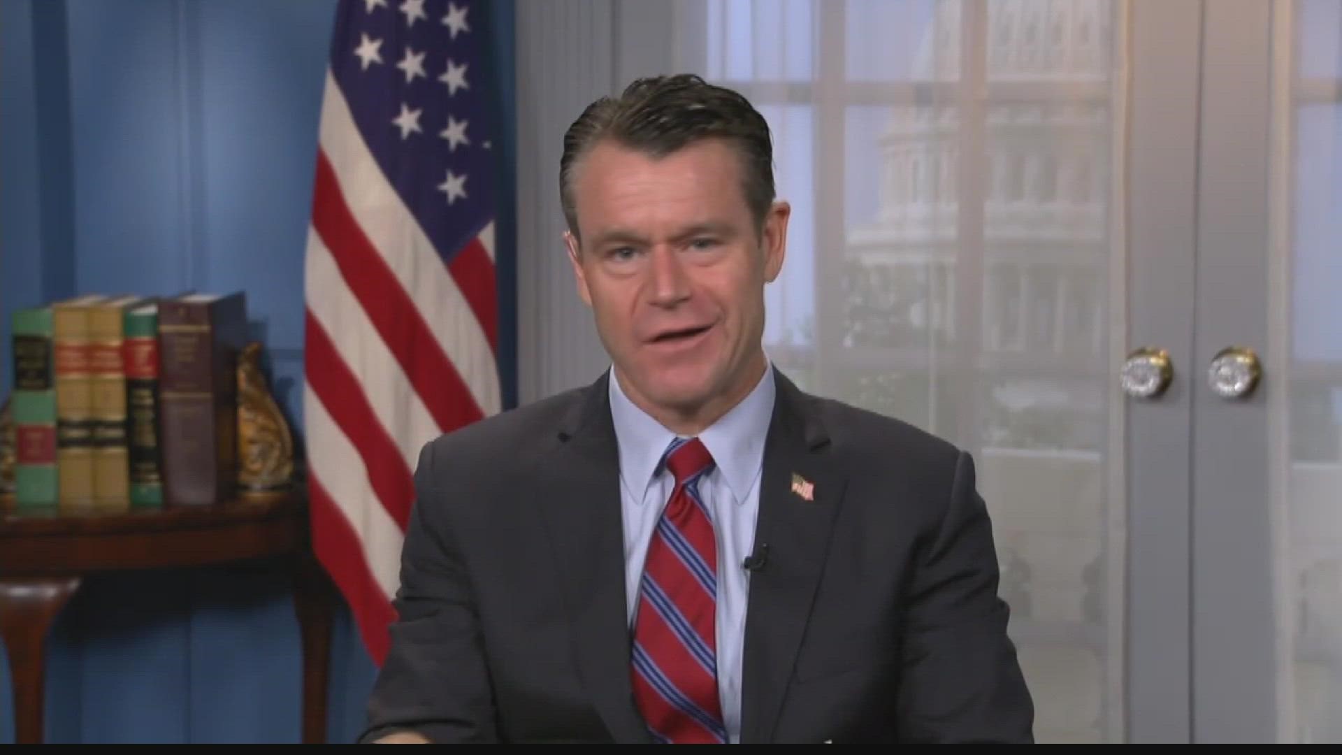 Indiana Sen. Todd Young said if Congress doesn't raise the debt ceiling in December, lenders will be more nervous about the ability to pay that money back on time.