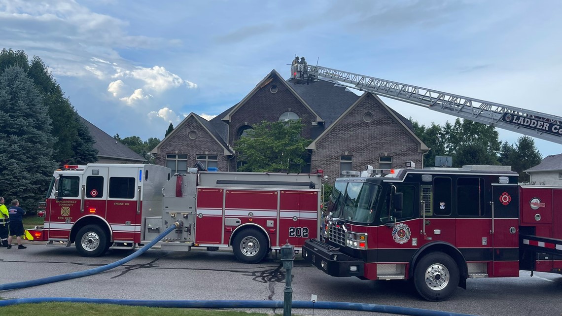 Lightning the cause of Bargersville house fire