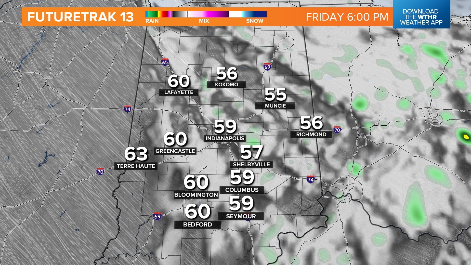 Weather blog: Weekend temperature roller coaster ride | wthr.com