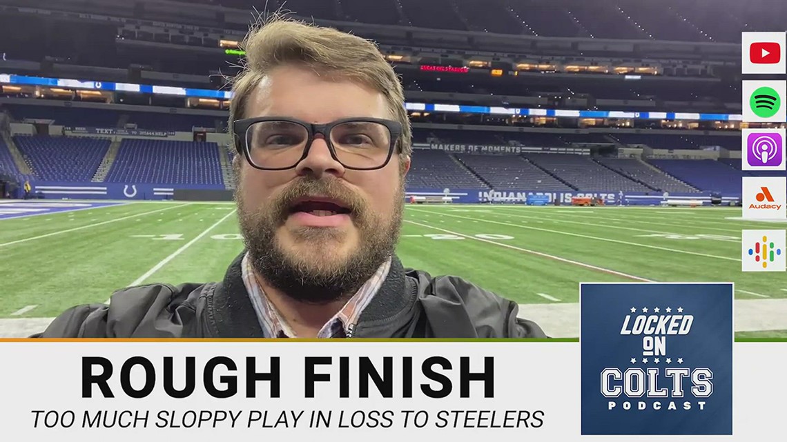 Indianapolis Colts can't overcome themselves in loss to Pittsburgh Steelers | Locked On Colts