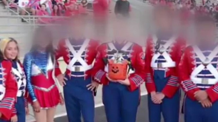 Texas band members suspended over 'racist' fruit basket | wthr.com