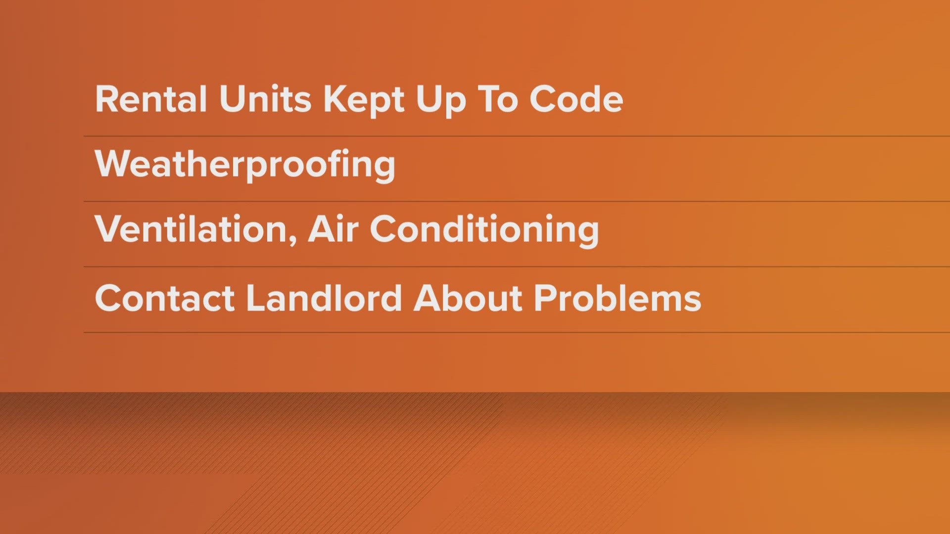 What renters should know about their rights during extreme heat