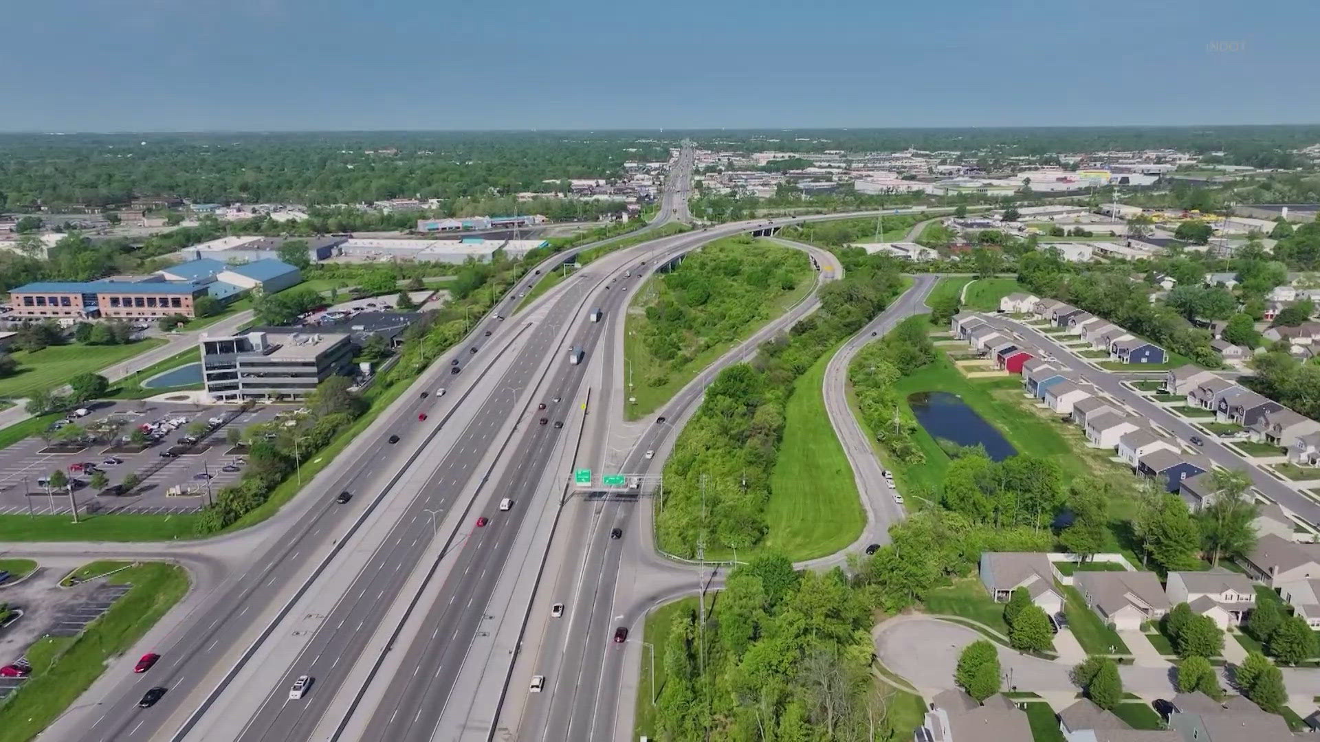 13News reporter Emily Longnecker details INDOT's findings in a 2-year study concerning interstates within I-465.