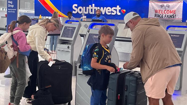 ‘Indianapolis shined this weekend’ | Record travelers head home after epic sports weekend in Indy