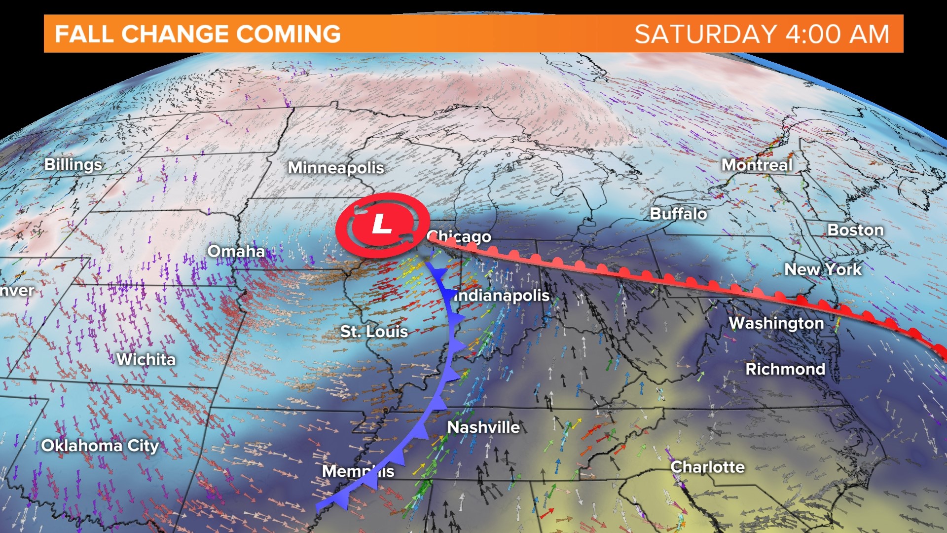 Weather Blog: Strong System Brings Rain And Blustery Conditions | Wthr.com