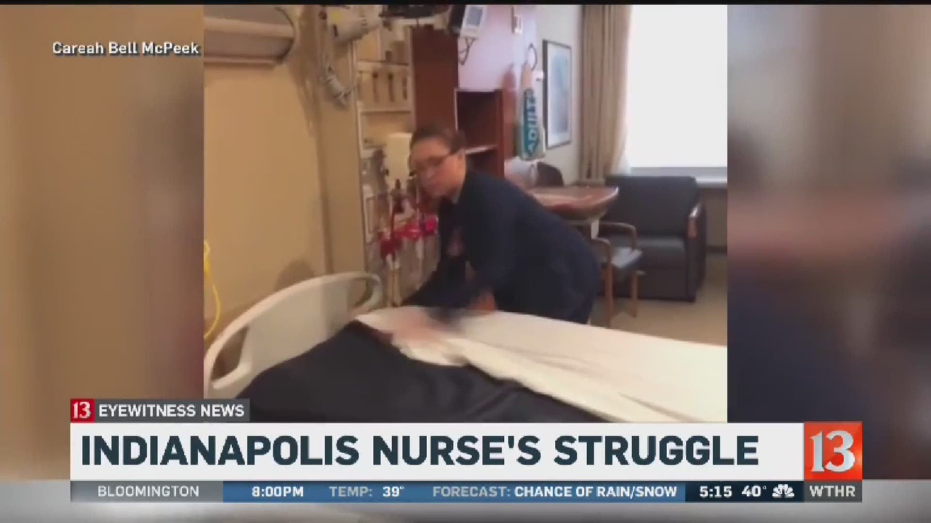 Indianapolis nurse's struggle
