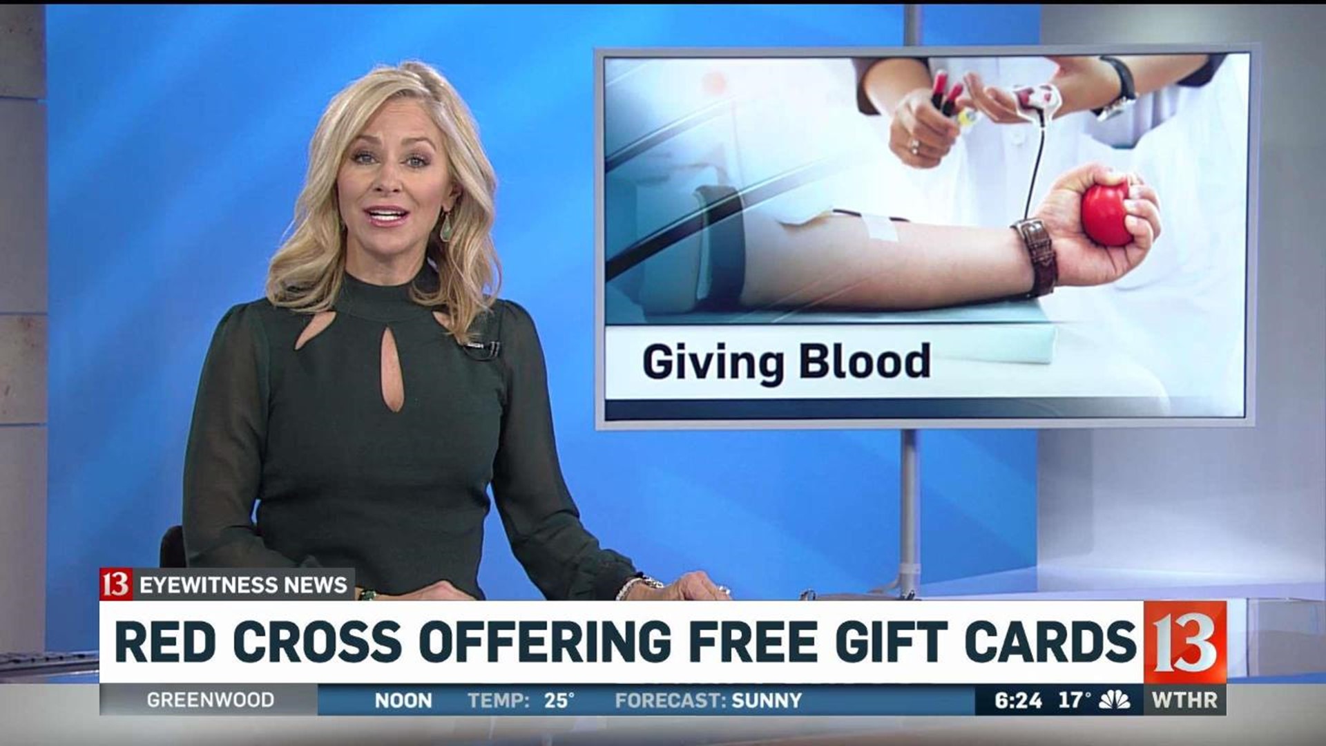 Red Cross offering free gift cards for donating blood