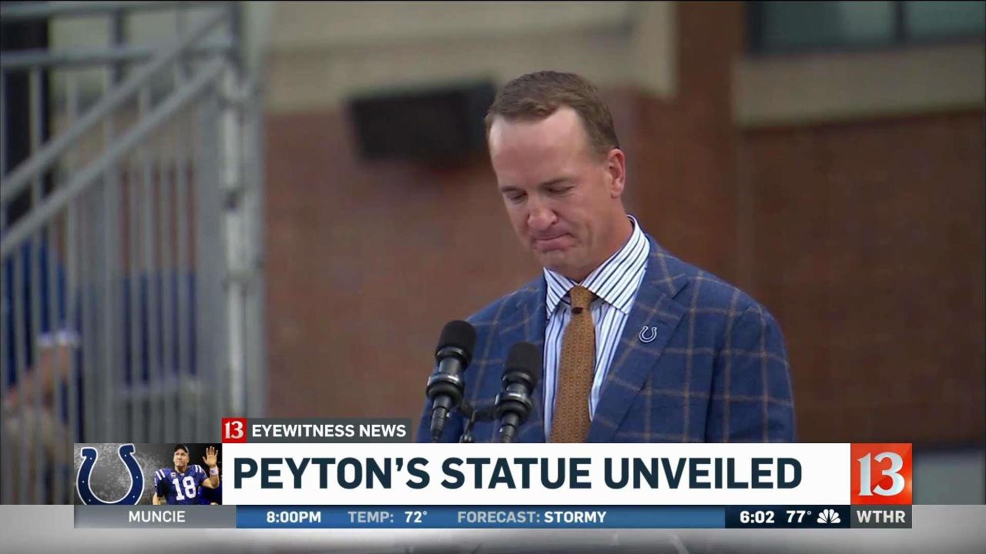 Manning statue to be unveiled, jersey retired in October