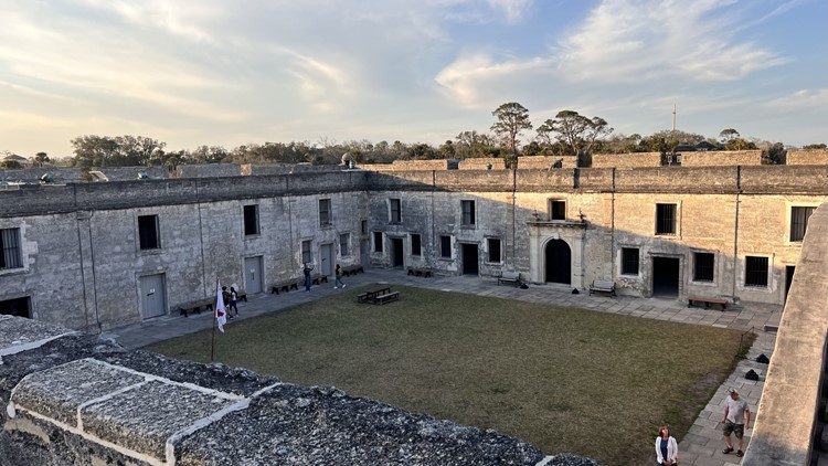 Chuck's Big Adventure in Florida: America's oldest masonry fort