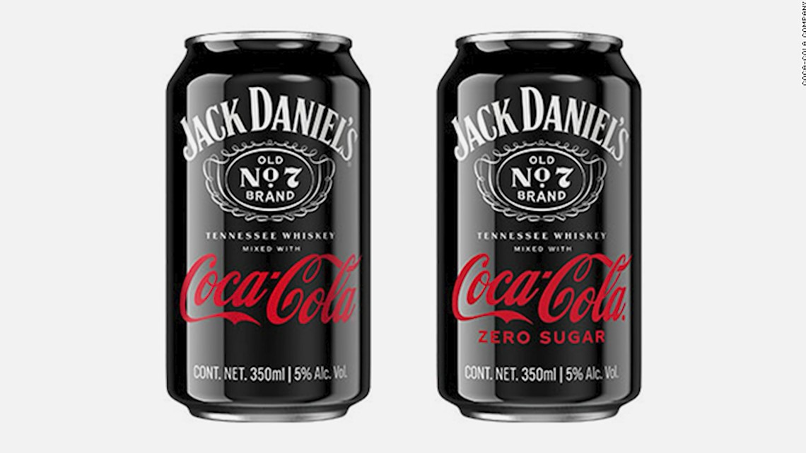 Coca-Cola, Jack Daniels announce premixed canned cocktail