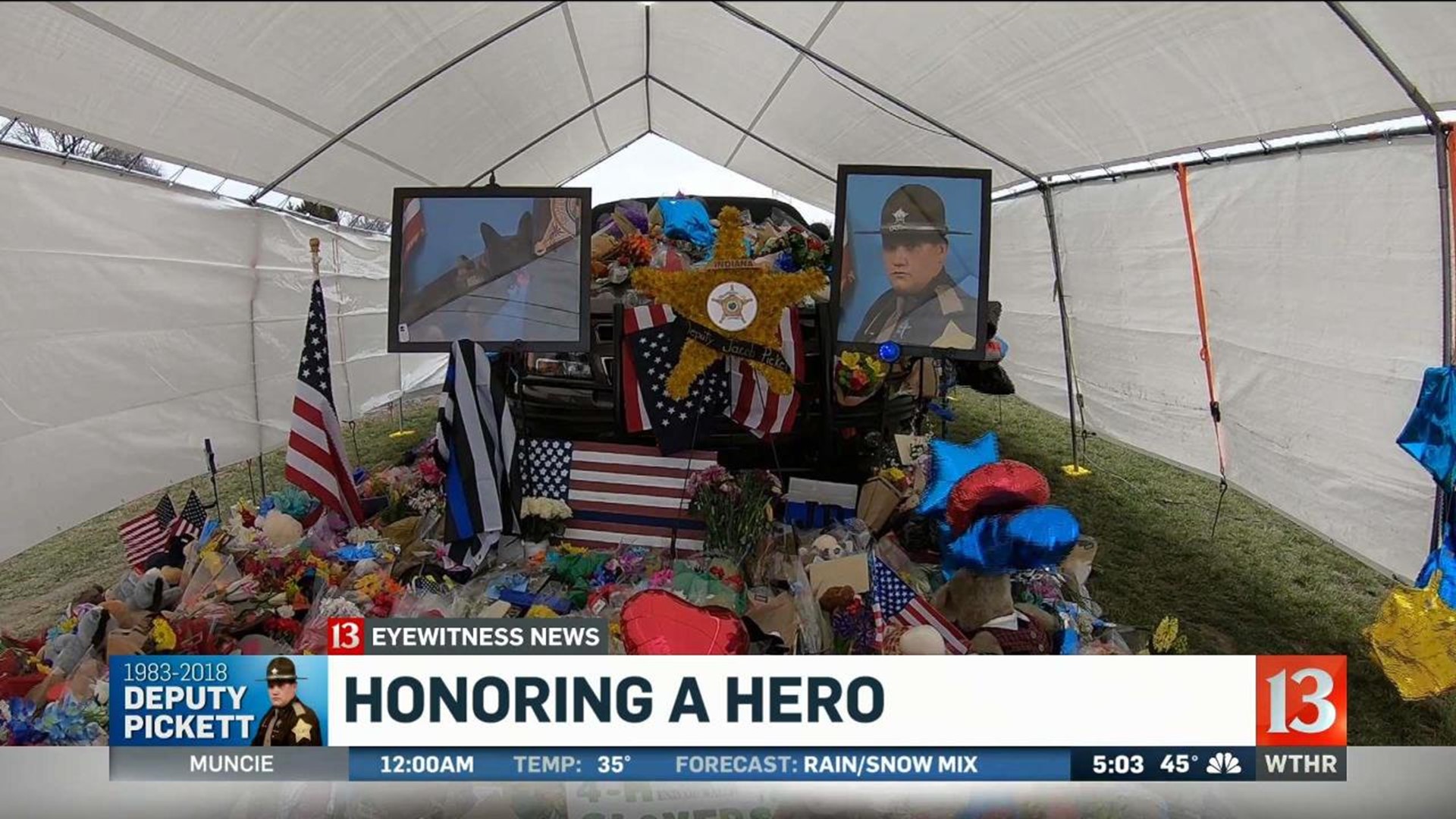 Honoring a hero