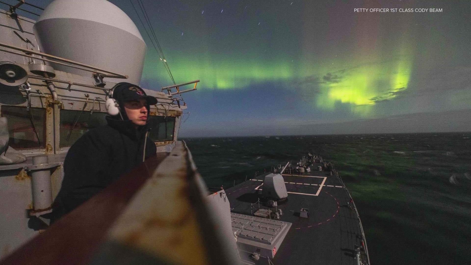 The US Navy shared the picture of Logistics Specialist Seaman Apprentice Brian Hines from Plainfield.