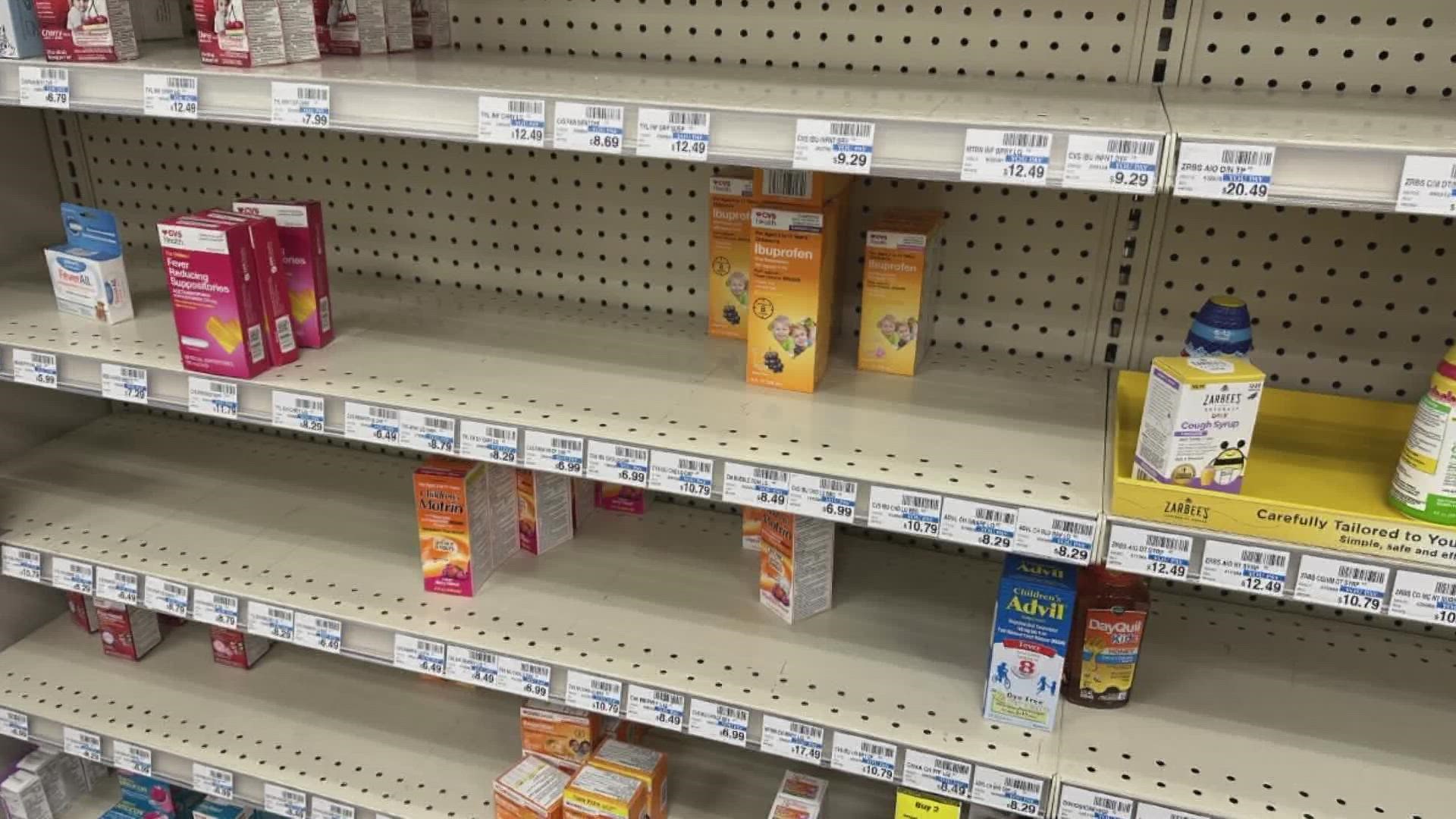 A lot of you have been rushing to stores looking for cold medication to help treat sick children.