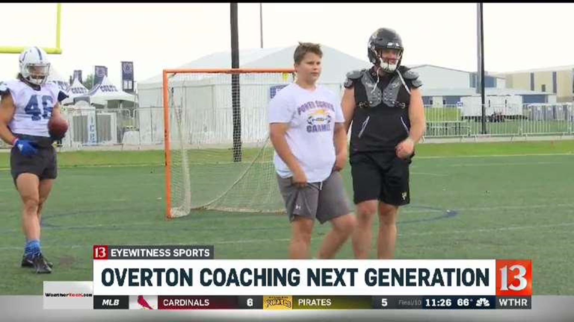 Matt Overton: Never just a football player in Indy