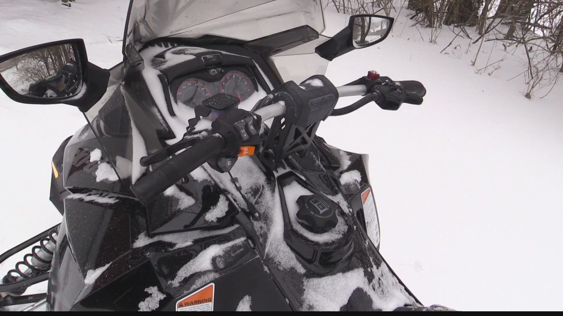 With the snow, there's concern people in an emergency could get stuck. Now dozens of neighbors with snowmobiles are coming to the rescue in Johnson County.