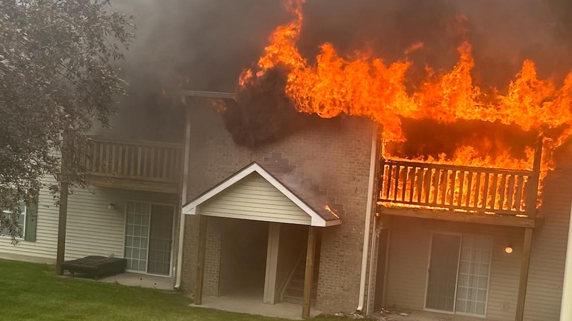 Anderson apartment complex fire destroys multiple units - Vimarsana News