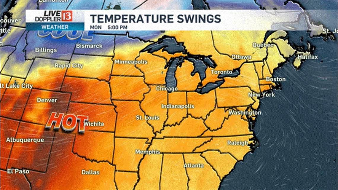 Stretch of 90 Degree Days Begins - Live Doppler 13 Weather Blog | wthr.com