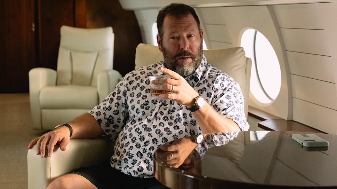 Comedian Bert Kreischer is doing his best to keep his shirt on in Netflix TV comedy 'Free Bert'