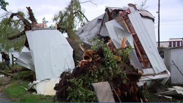 Storms leave path of damage from downtown Indianapolis to east central ...