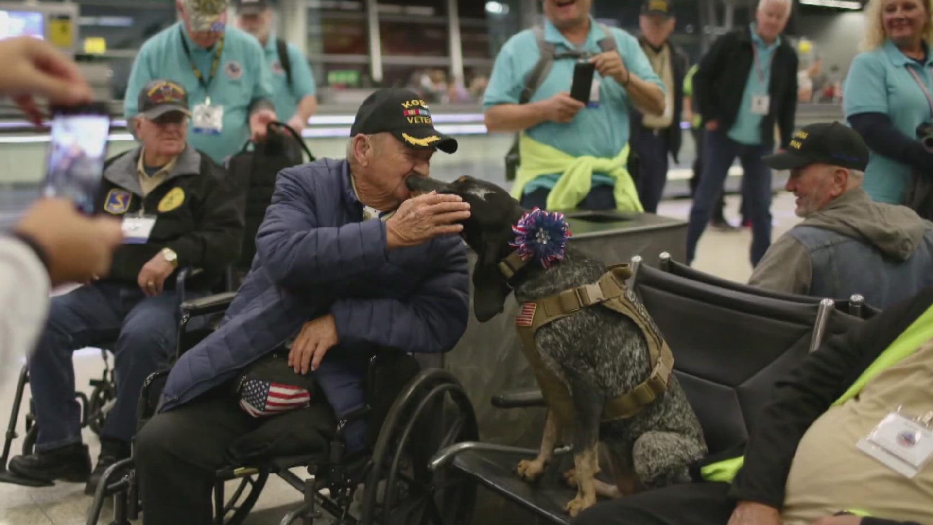 Indy Honor Flight takes veterans to Washington, D.C. to see the memorials built in their honor. Because of the pandemic, they haven't gotten to go since 2019.