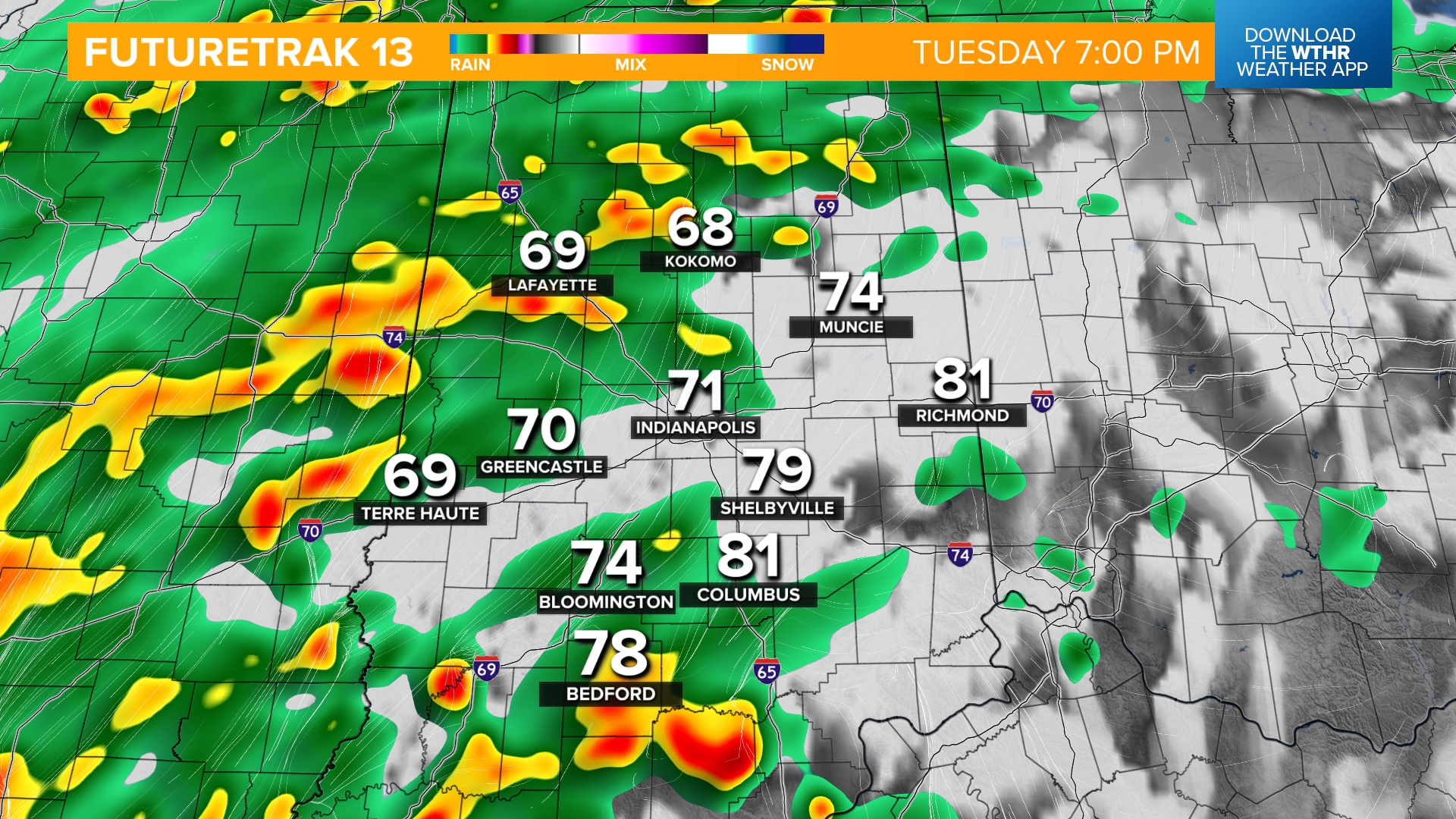 Tornado risk today in Indiana? | Live Doppler 13 Weather Blog | wthr.com