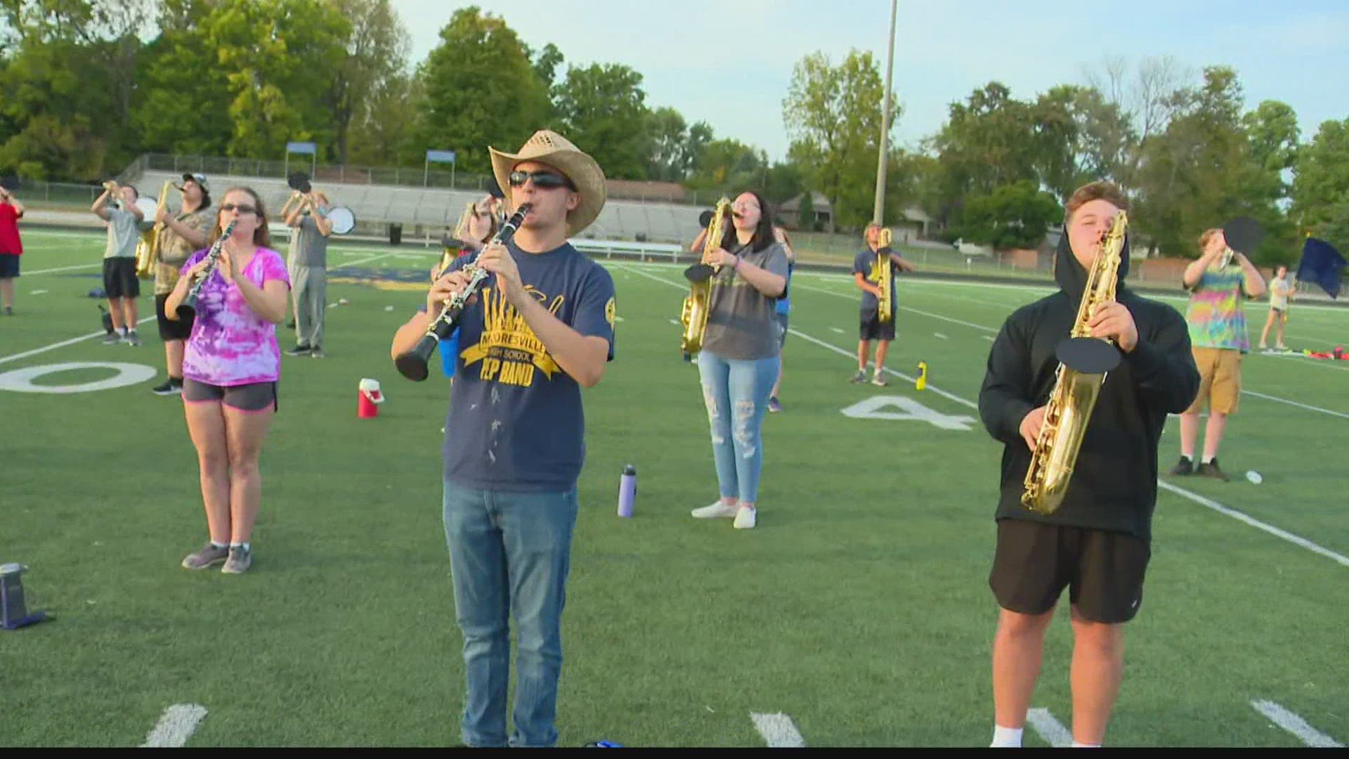 The Operation Football band of the week is Mooresville High School.