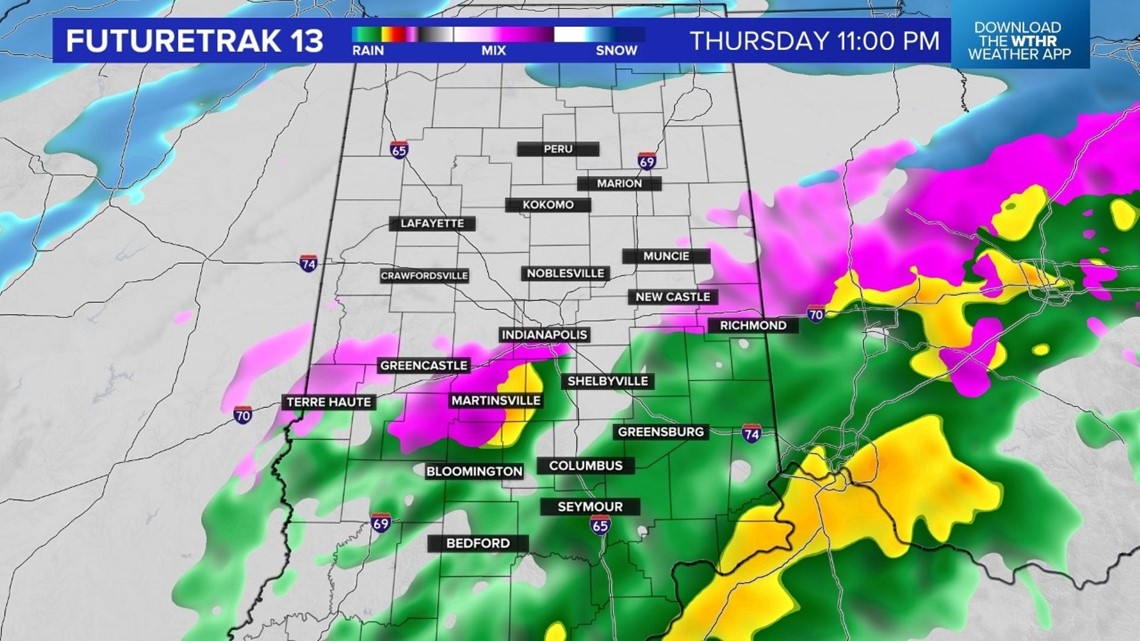 Winter Storm Update More rain and ice, less snow