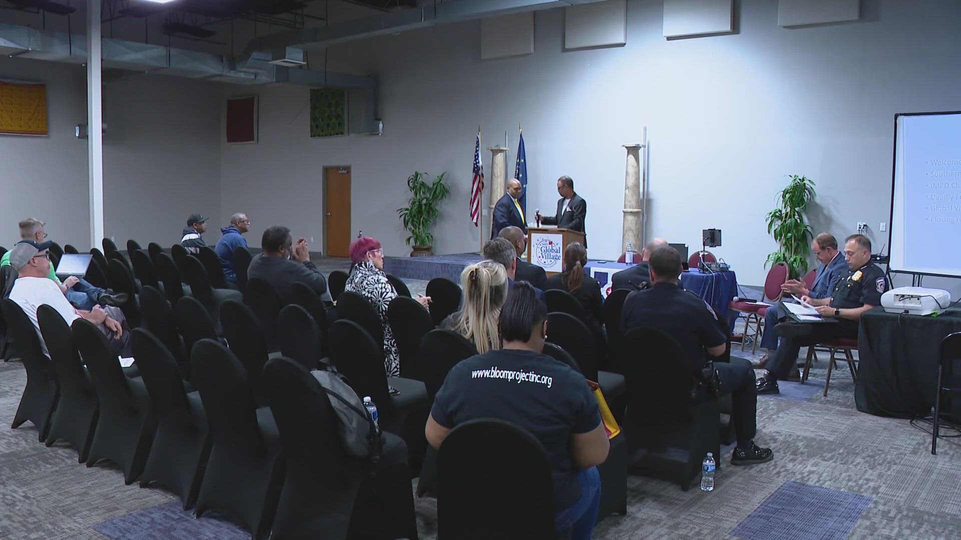 Participants received insight on how different law enforcement agencies look into police shootings and determining if an officer's use of force goes too far.