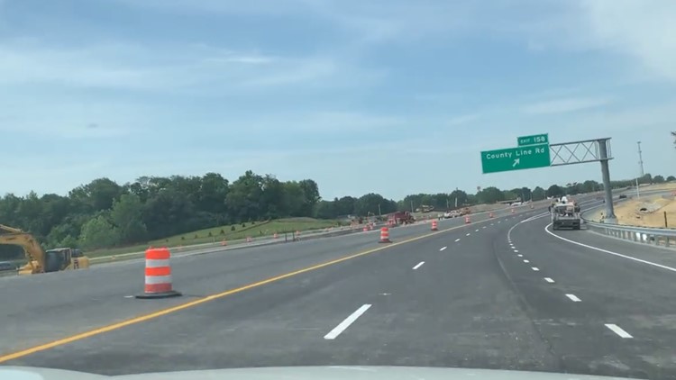 Part of I-69 extension opens in Marion County
