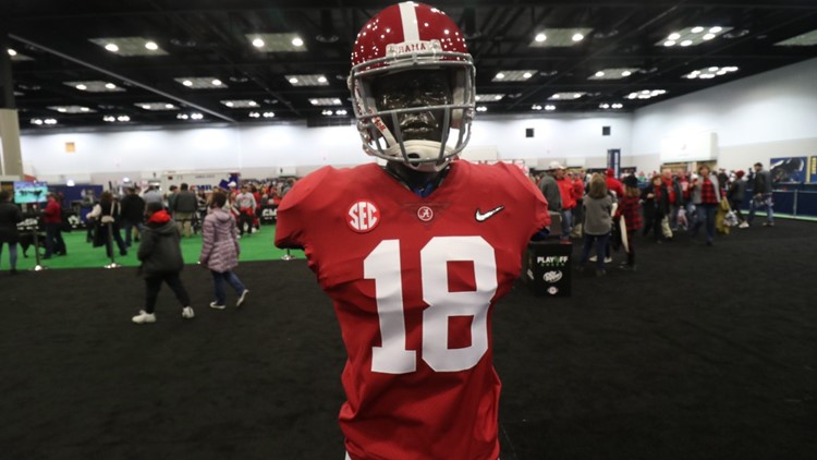 Signs of the times: National Championship football comes to Indy