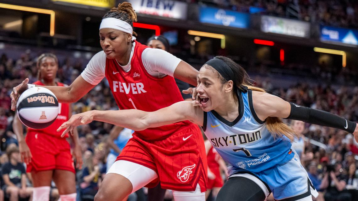 WNBA upgrades Chennedy Carter's foul on Caitlin Clark to flagrant