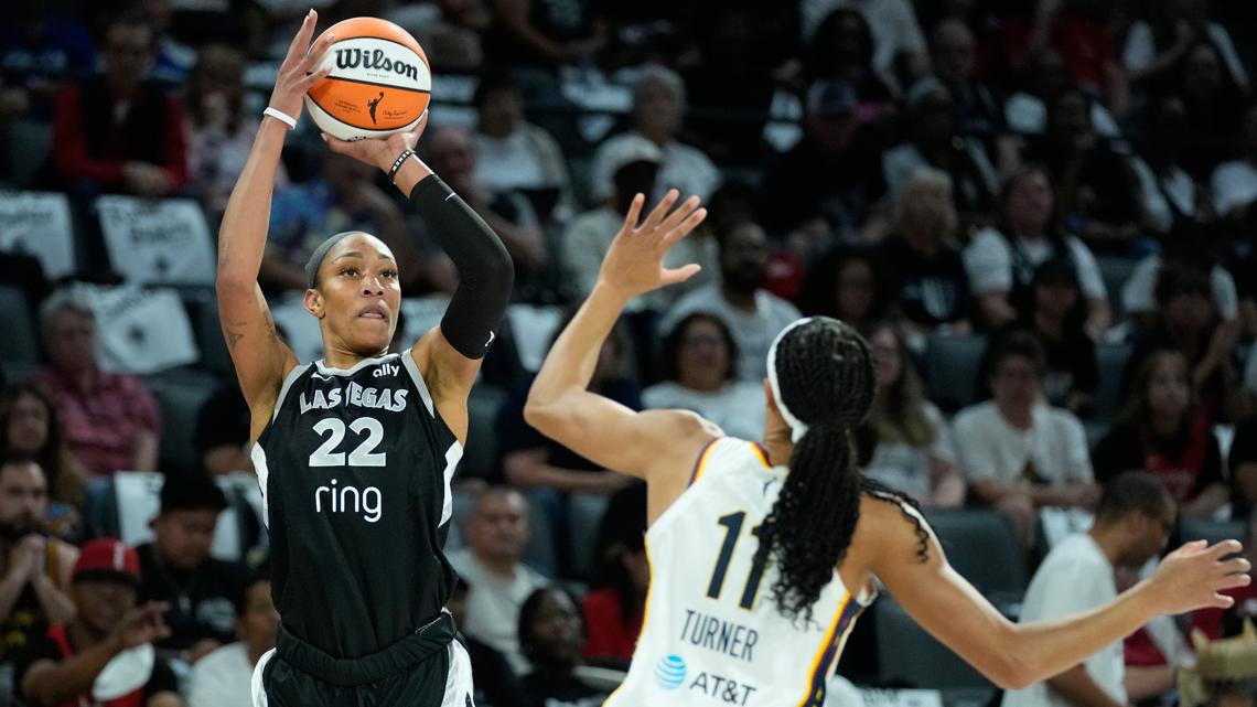 Live Updates | Aces rout Fever to level WNBA semifinal series | wthr.com