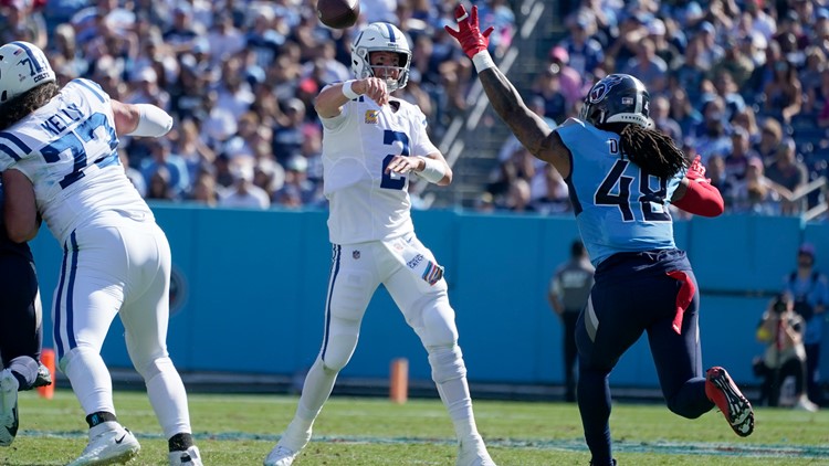 Titans have chance for 2nd straight season sweep of Colts - The San Diego  Union-Tribune