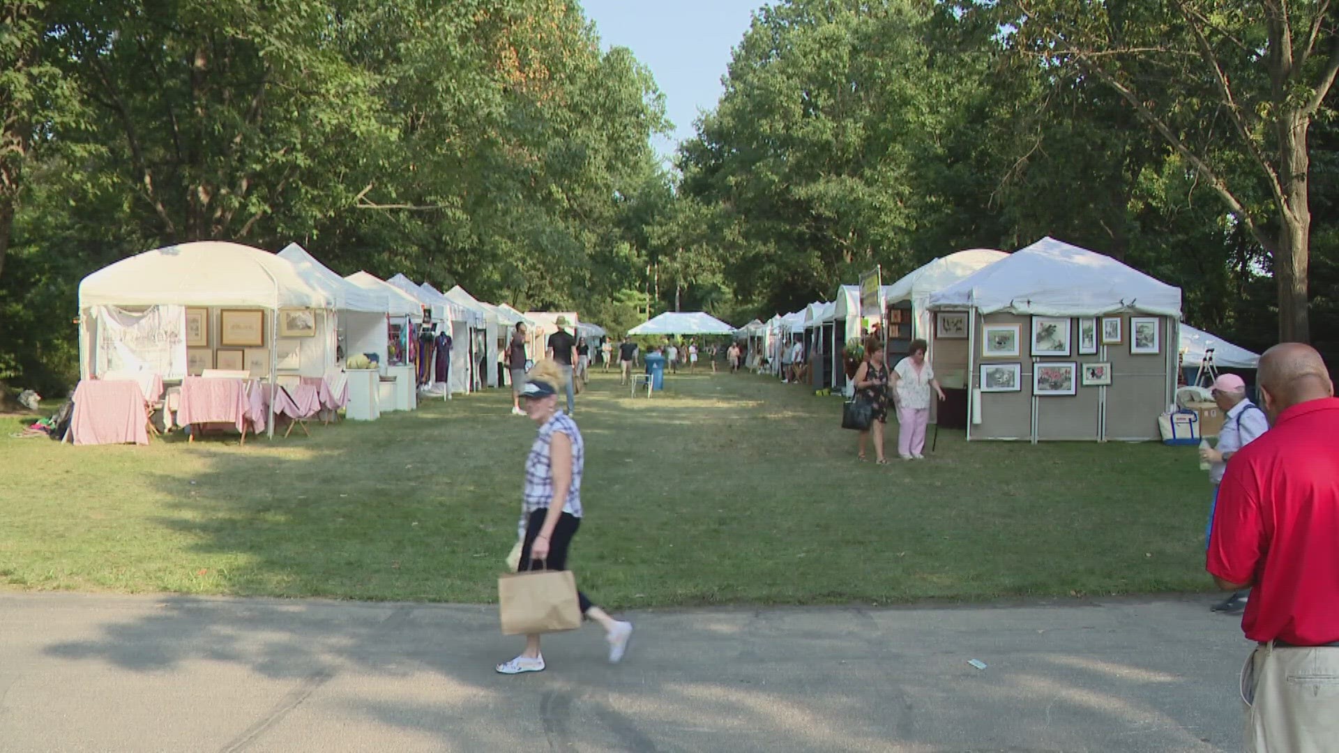 350 artists from across the country will gather at Newfields this weekend.