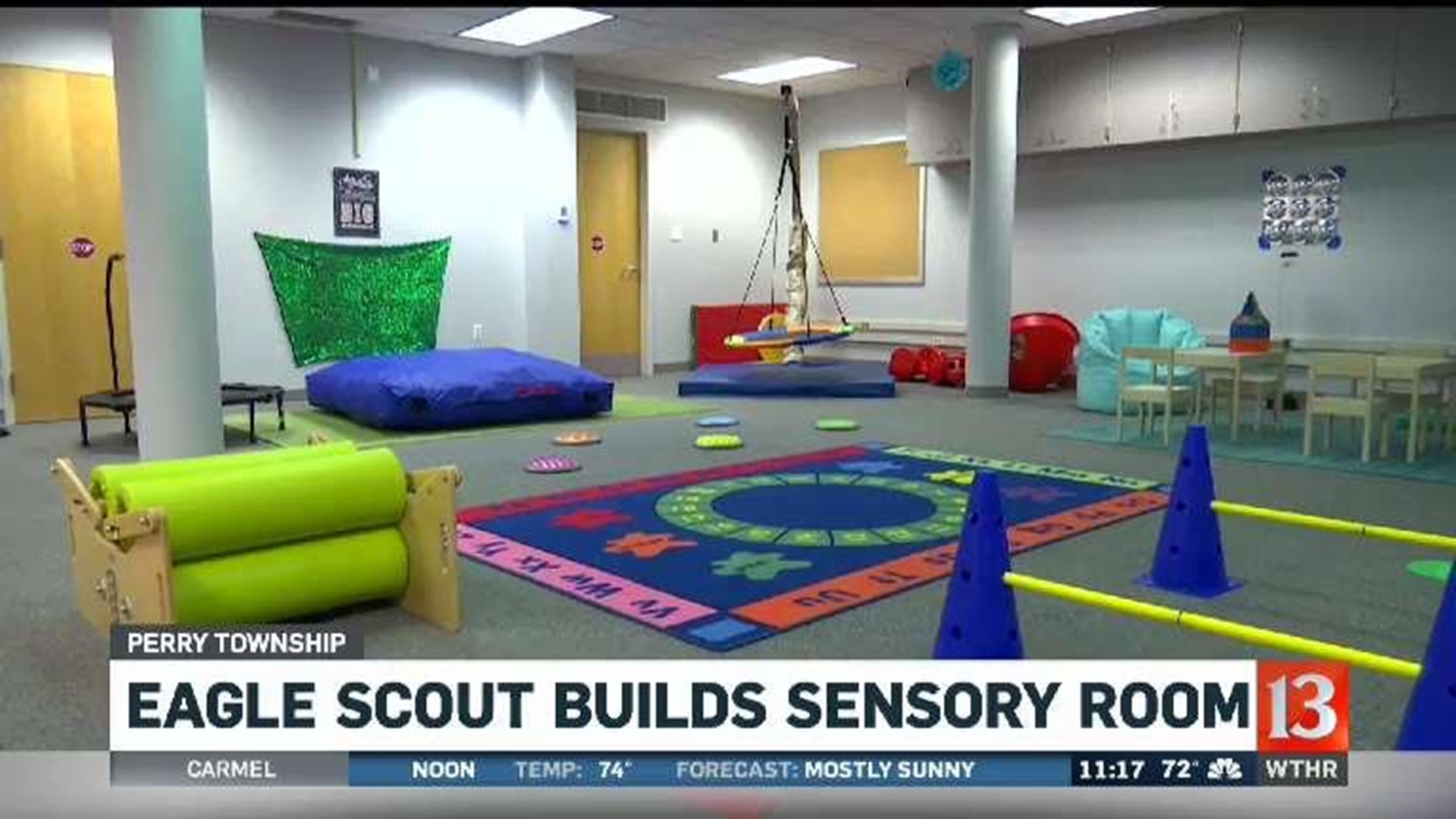 Sensory room opens at Burkhart Elementary for students who need a break -  Chalkbeat