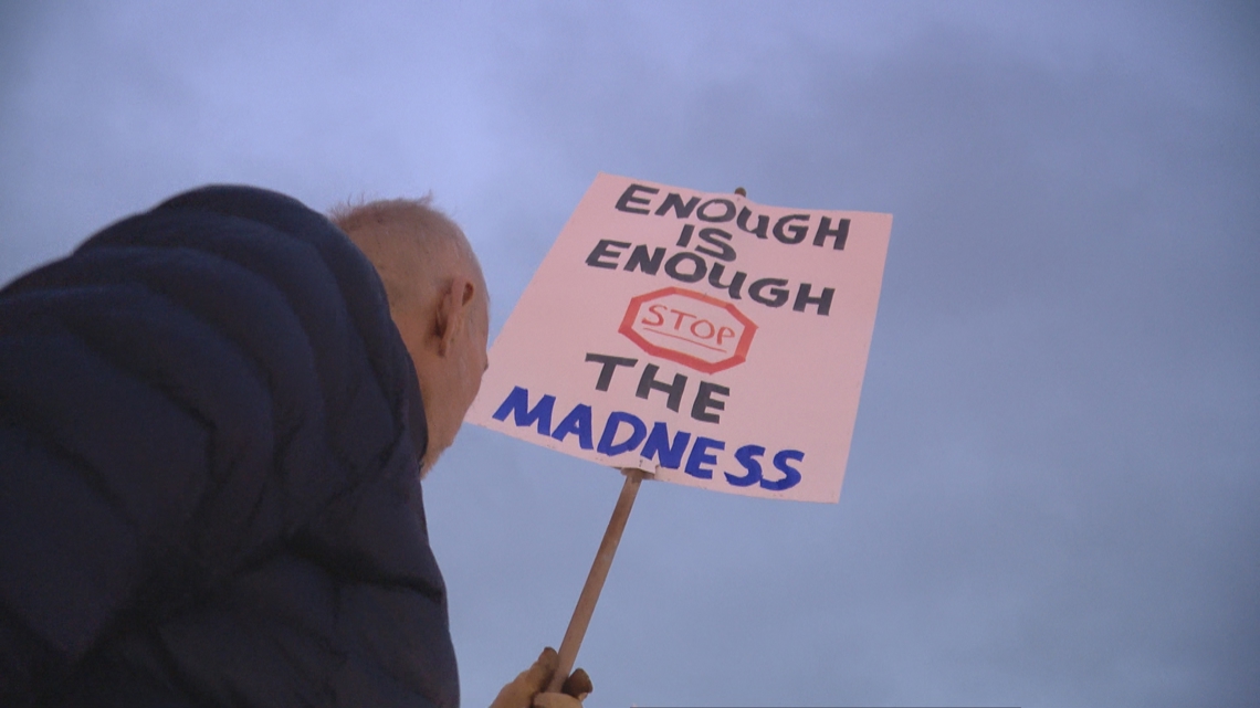 Indianapolis protesters call on Indiana lawmakers after US capture of Venezuela’s Maduro