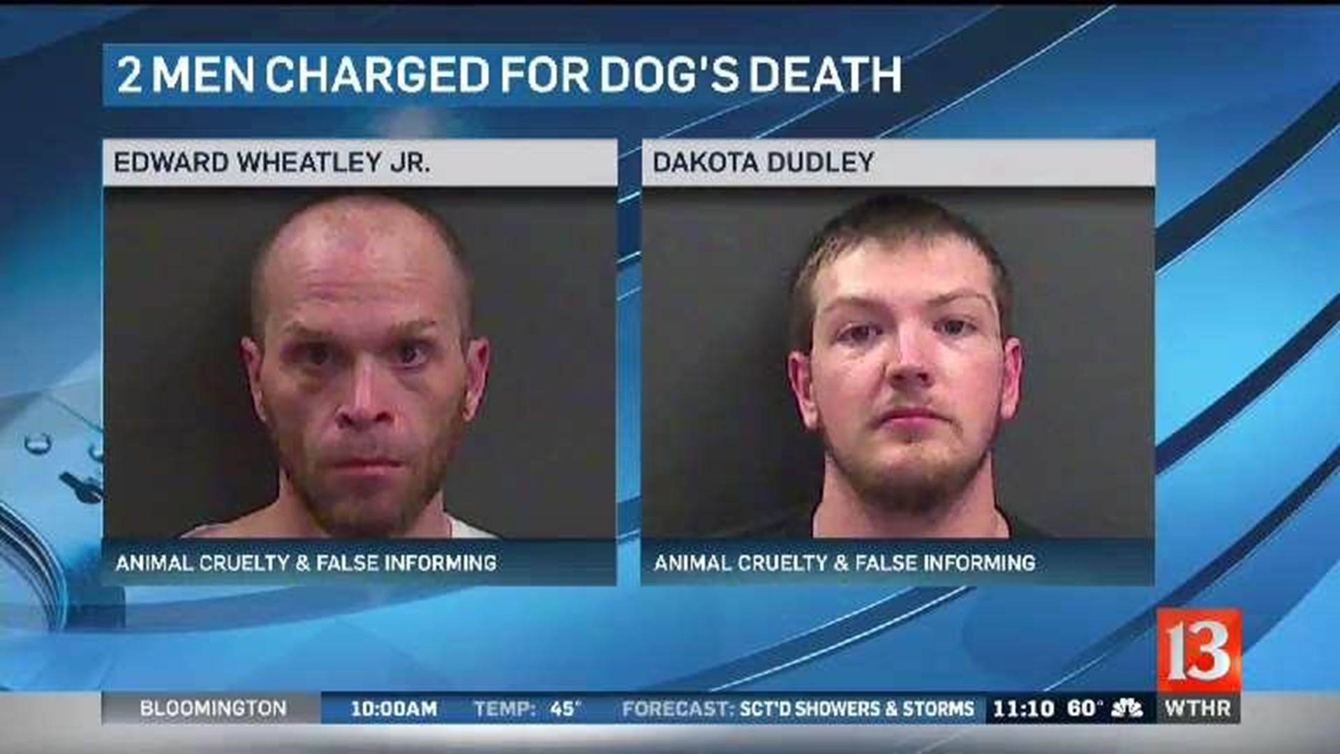 Arrests in dog's death