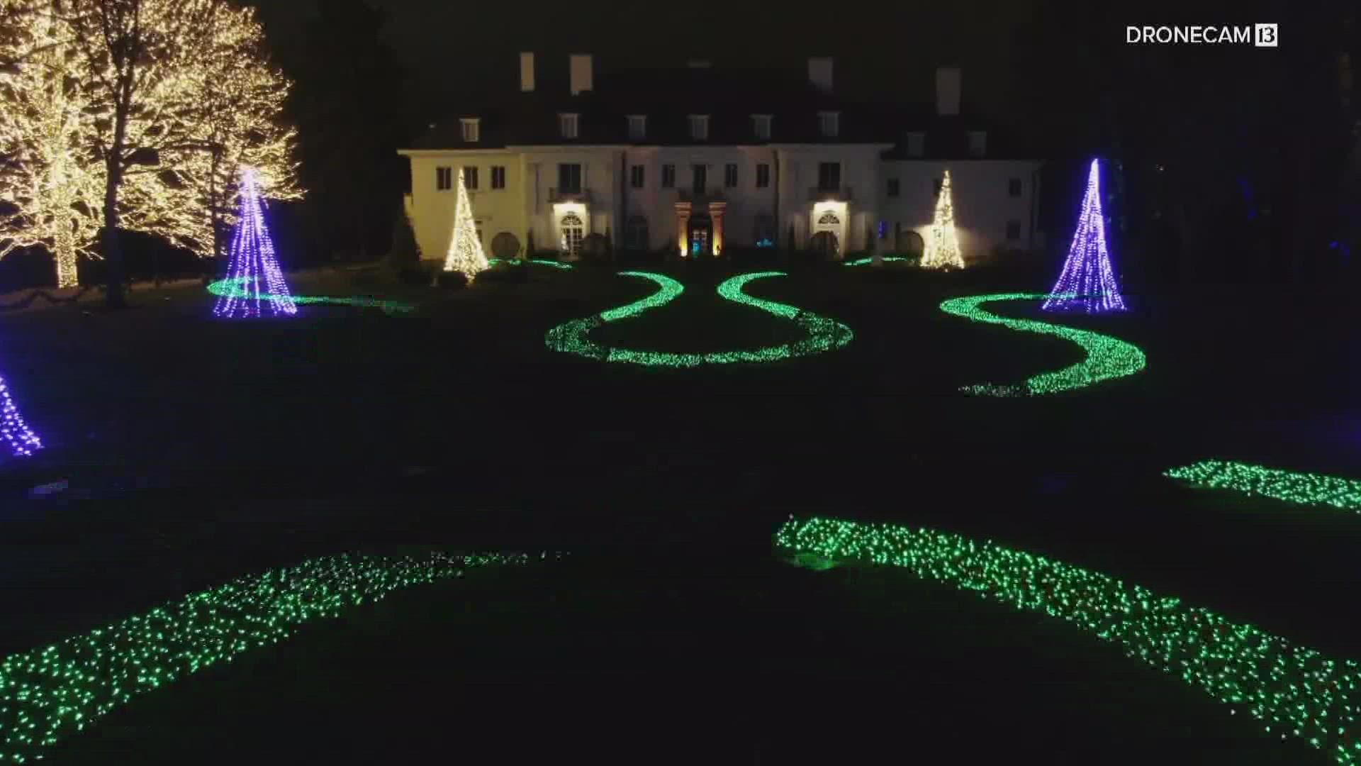 More than 1.5-million lights make up this annual display on Indy's northwest side.