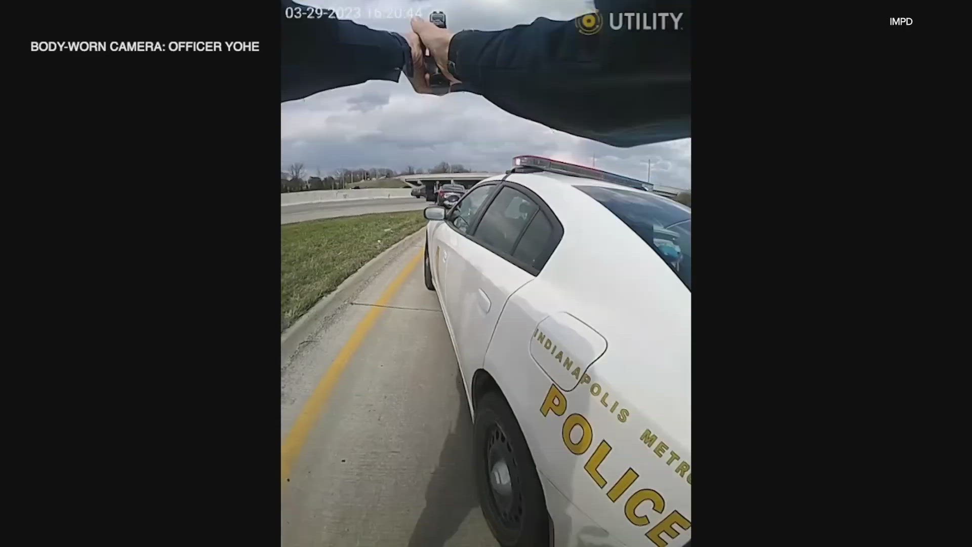 Metro Police just released an edited body camera video of IMPD officers shooting a man.