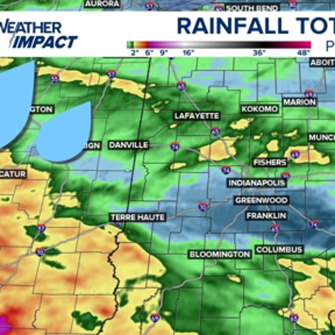 How much rain did we pick up this weekend? | 13Weather Blog | wthr.com