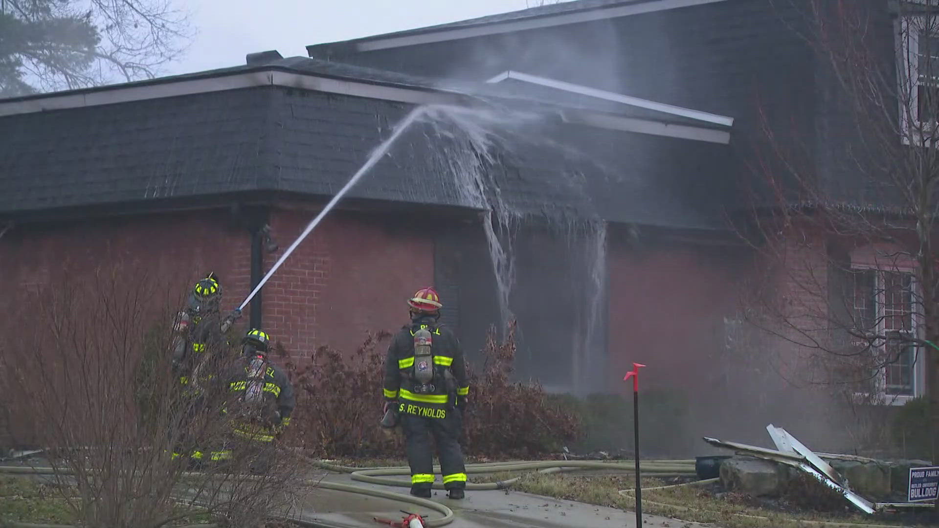 Crews battle large house fire in Carmel; no injuries reported | wthr.com
