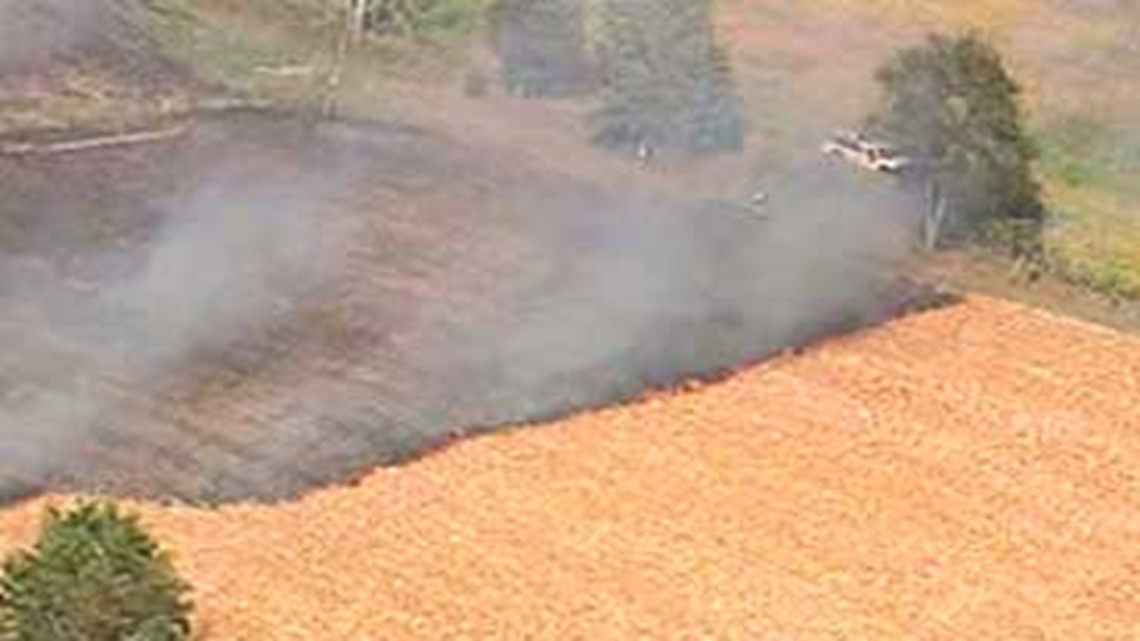 Hancock County issues open burning ban