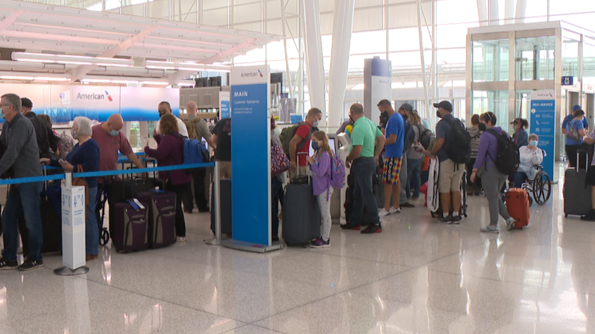 With the start of fall break, the Indianapolis International Airport is expecting one of its busiest weekends of the pandemic.