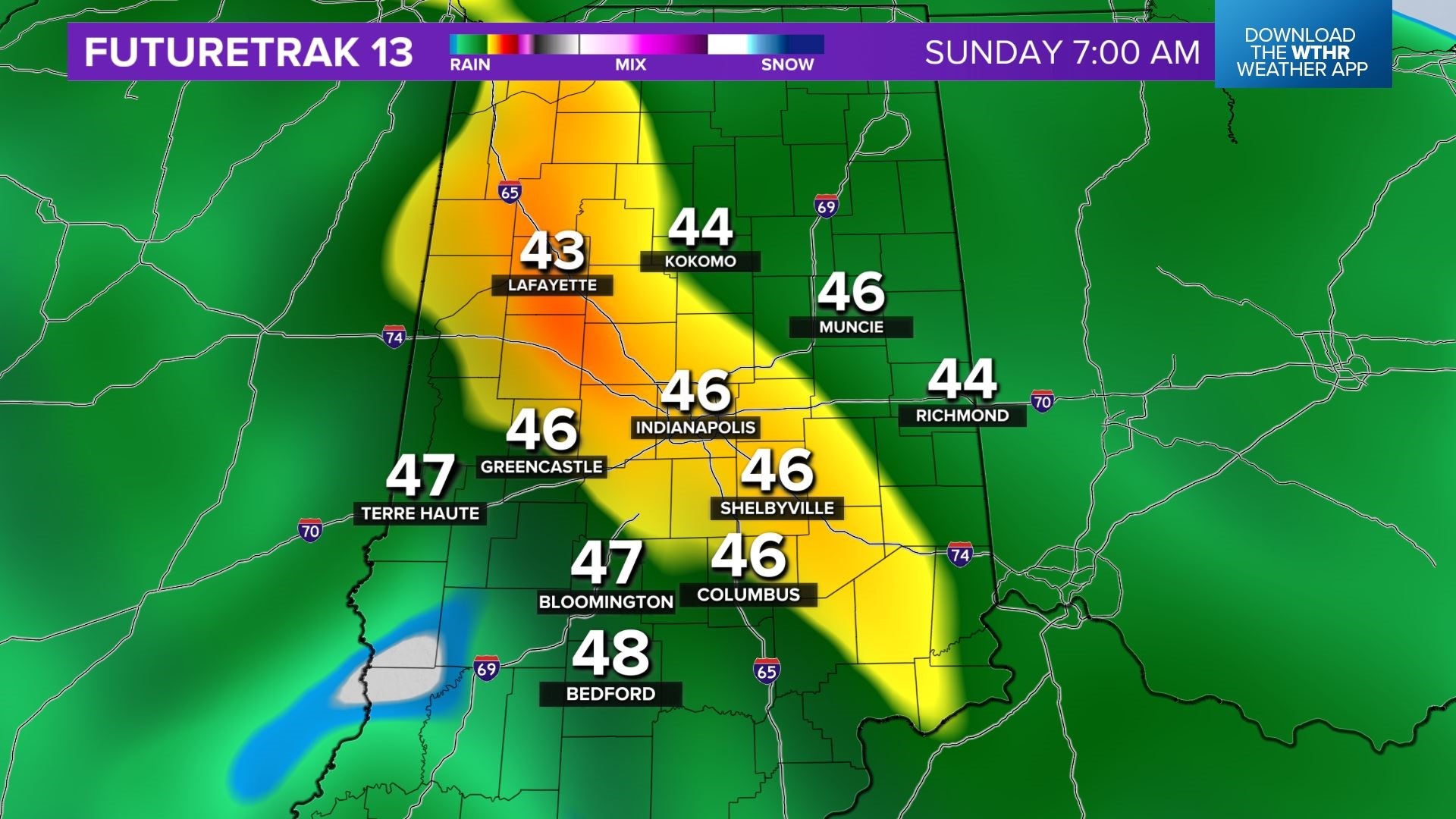 Weather Blog Showers tonight followed by a stronger storm system