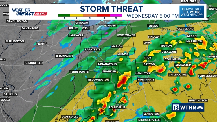 Severe storms over for now | Weather Impact Alert | wthr.com